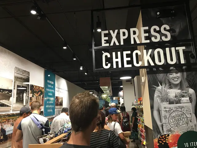 express checkout line