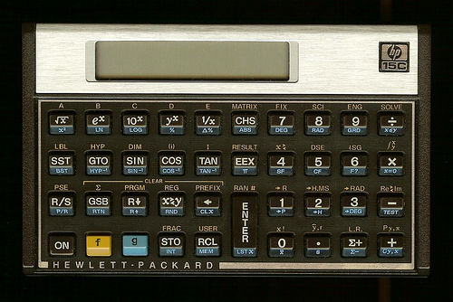 HP 15C calculator