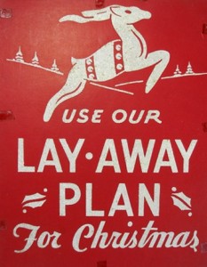 layaway plan sign