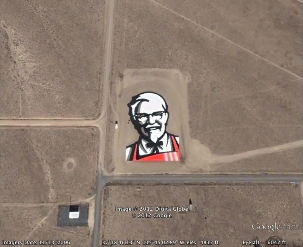 ads that can be seen from the sky