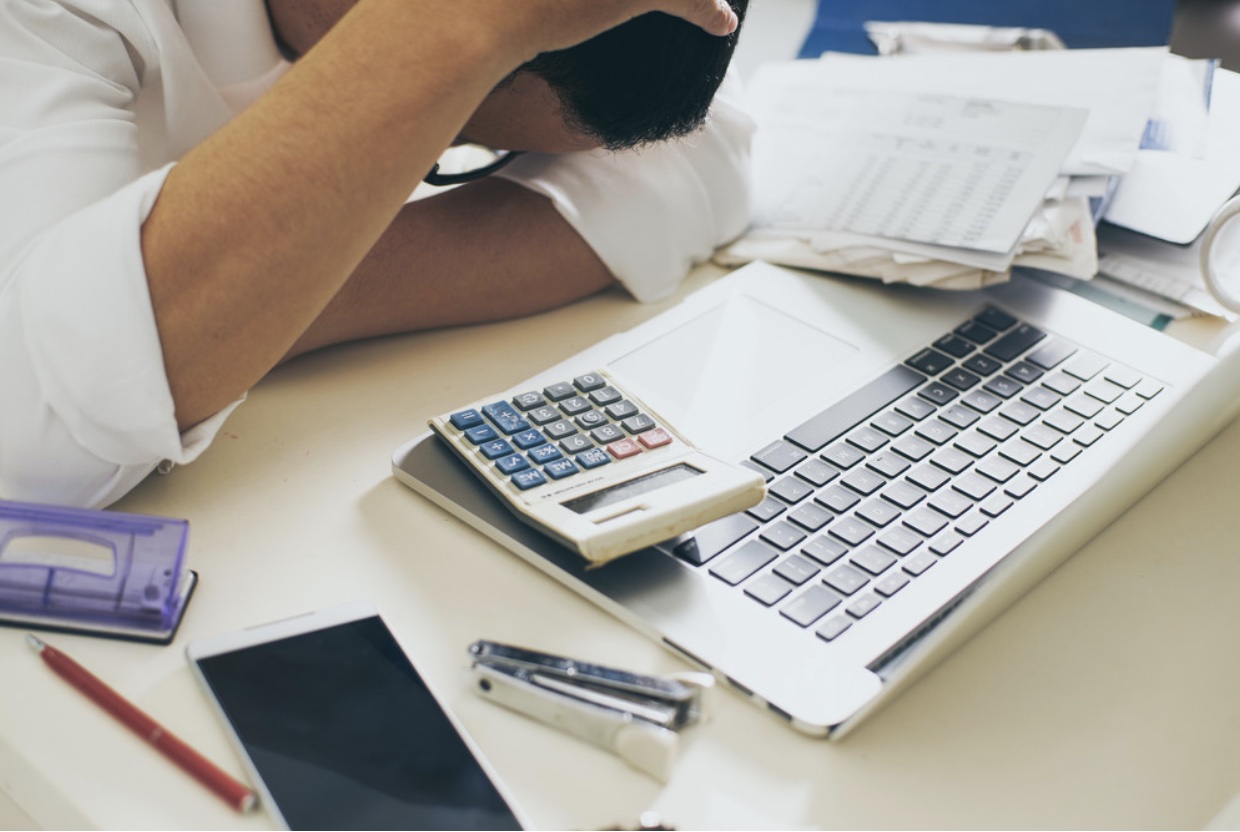 struggling with debt